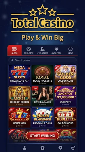 Total Casino Android app screenshot 1