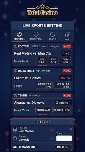 Total Casino Android app screenshot 3
