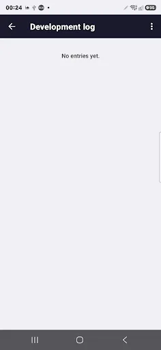 Film Dev Log Android app screenshot 2