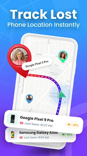 Find My Lost Phone Location Android app screenshot 3