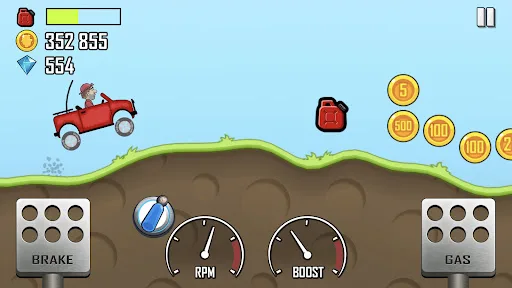 Hill Climb Racing Android app screenshot 1