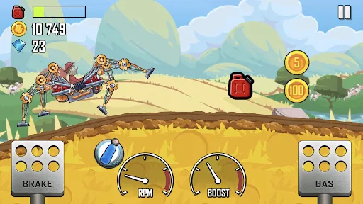 Hill Climb Racing Android app screenshot 2