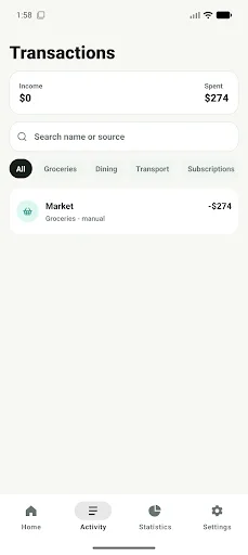 FinPilot Android app screenshot 3
