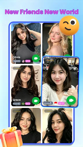 JoyU:Video Call & Real Chat Android app screenshot 3