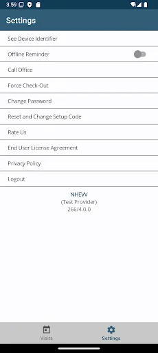 AuthentiCare 3.0 Android app screenshot 4