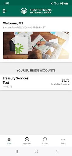 FirstCNB Business Android app screenshot 2