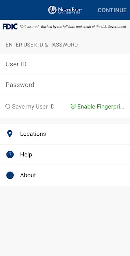 NECB Mobile Android app screenshot 2