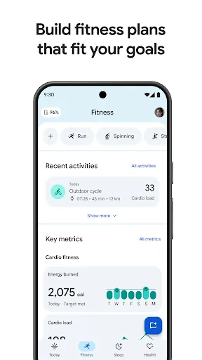 Google Health (Fitbit) Android app screenshot 2