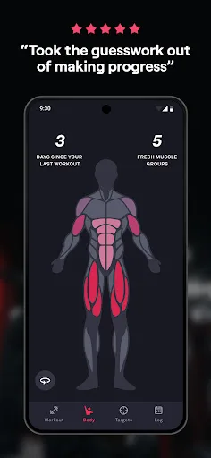 Fitbod: Workout & Gym Planner Android app screenshot 2
