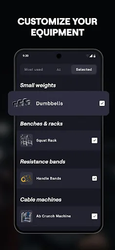 Fitbod: Workout & Gym Planner Android app screenshot 3