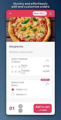 Quickord Waiter Android app screenshot 3