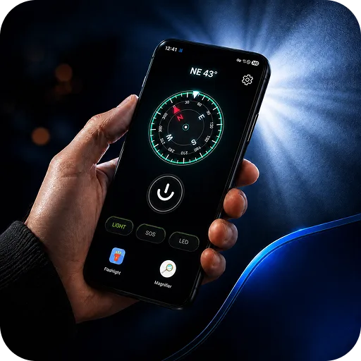 FlashGo: LED Flashlight Android app icon