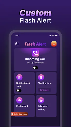 BeamOn: Ultra Flash Light Android app screenshot 4
