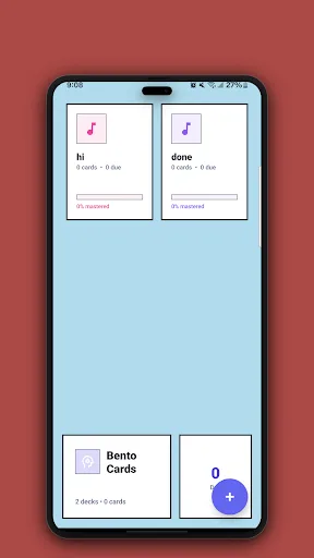 Flashcards Cast Hen Keen Android app screenshot 4