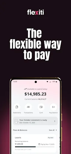Flexiti Financial Android app screenshot 1