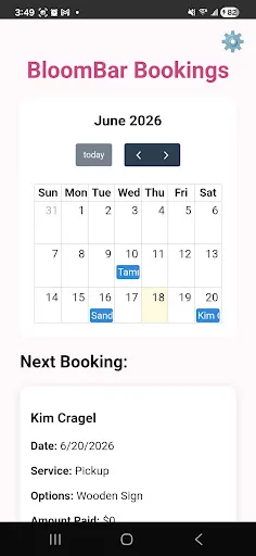 BloomBar-Booking App Android app screenshot 1