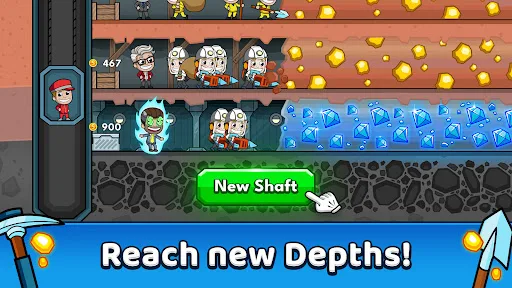 Idle Miner Tycoon: Gold Games Android app screenshot 3
