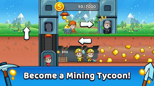 Idle Miner Tycoon: Gold Games Android app screenshot 5