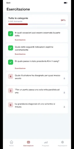 Concorso Carabinieri Quiz 2026 Android app screenshot 2