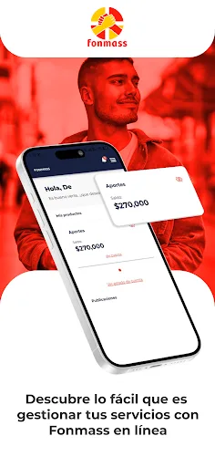 Fonmass Android app screenshot 2