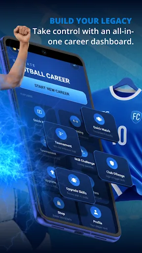 Football Career Simulator Android app screenshot 2