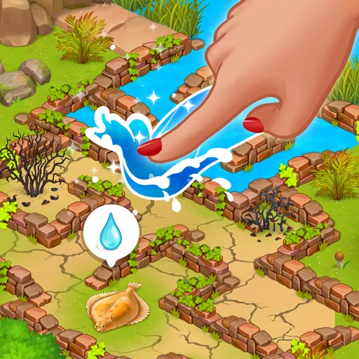 Farm Town: Merge Cozy Village Android app icon