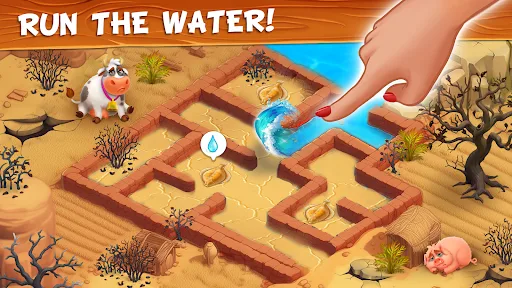 Farm Town: Merge Cozy Village Android app screenshot 1