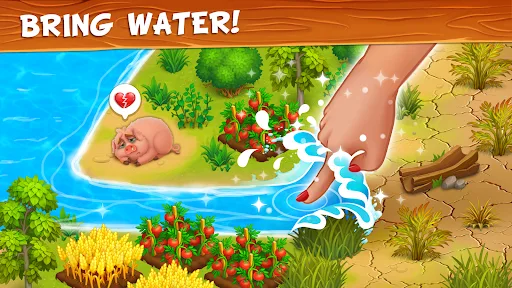 Farm Town: Merge Cozy Village Android app screenshot 2