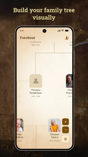 Forebear Android app screenshot 1