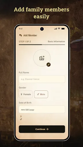 Forebear Android app screenshot 3