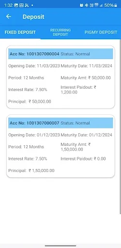 Mahakashi Bank Android app screenshot 1