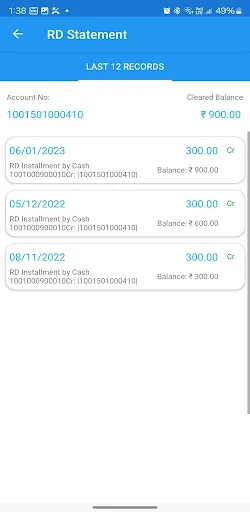 Mahakashi Bank Android app screenshot 2