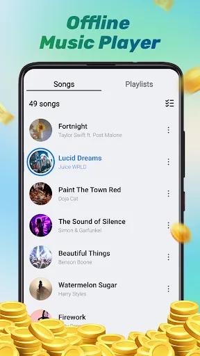 Lucky Tunes - Rewards & Music Android app screenshot 4