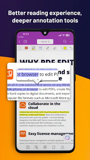 Foxit PDF Editor Android app screenshot 3
