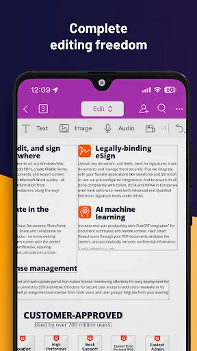 Foxit PDF Editor Android app screenshot 4