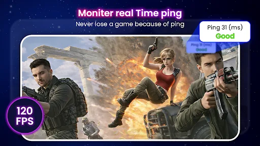 120 FPS - 4X GFXPerformance Android app screenshot 1