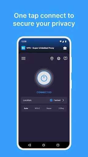 VPN - Super Unlimited Proxy Android app screenshot 1
