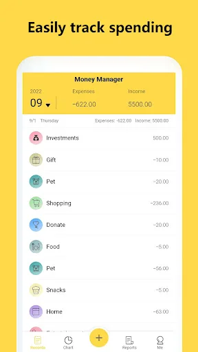 Money Tracker-Expense & Budget Android app screenshot 6