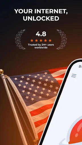 Planet Free VPN ™ Super Proxy Android app screenshot 1