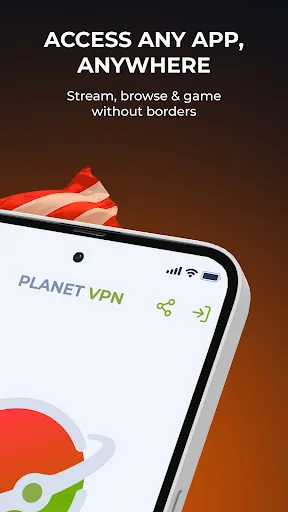 Planet Free VPN ™ Super Proxy Android app screenshot 2