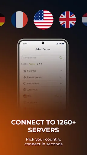 Planet Free VPN ™ Super Proxy Android app screenshot 3