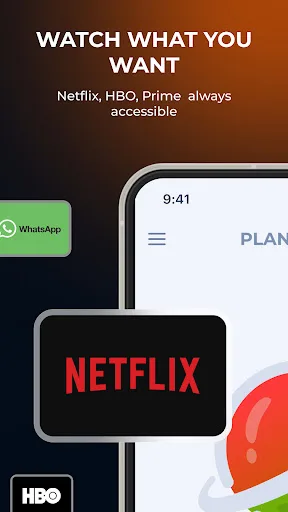Planet Free VPN ™ Super Proxy Android app screenshot 4