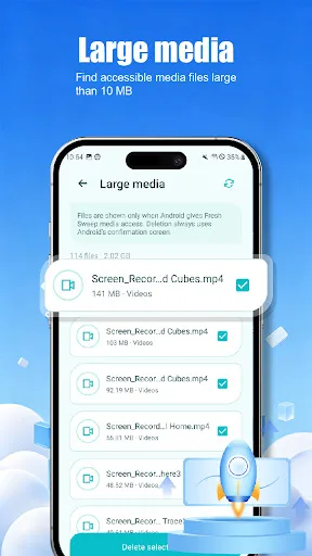 Fresh Sweep Android app screenshot 4