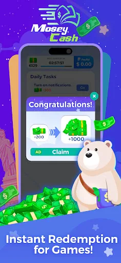 MoseyCash Android app screenshot 4