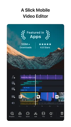 VN: Photo & Video Editor Android app screenshot 1