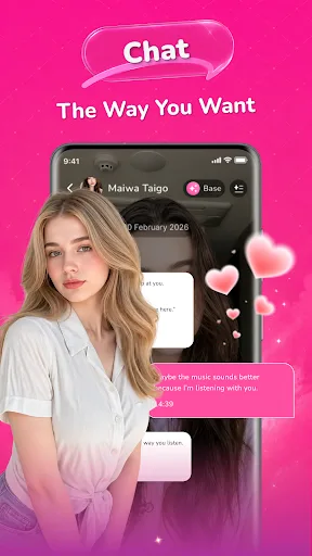 RosieGF: AI Character Chat Android app screenshot 2