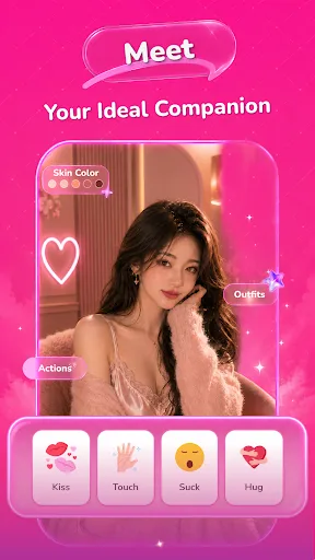 RosieGF: AI Character Chat Android app screenshot 3