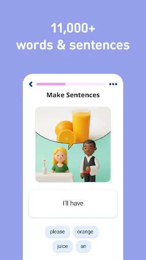 Learn English - 11,000 Words Android app screenshot 4