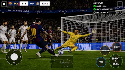 Football Games: Real Soccer Android app screenshot 3
