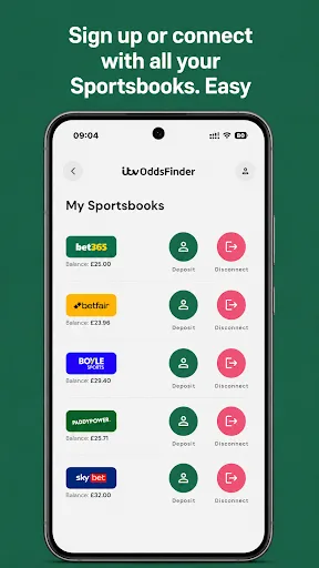 ITV OddsFinder: Compare Odds Android app screenshot 1